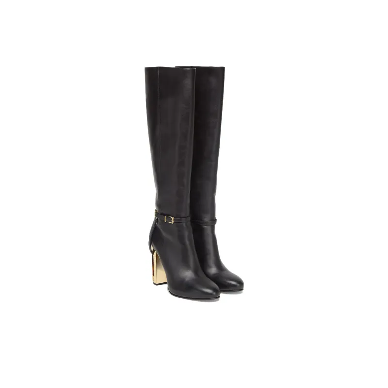 FENDI Delfina High Heeled Boots Women's-3
