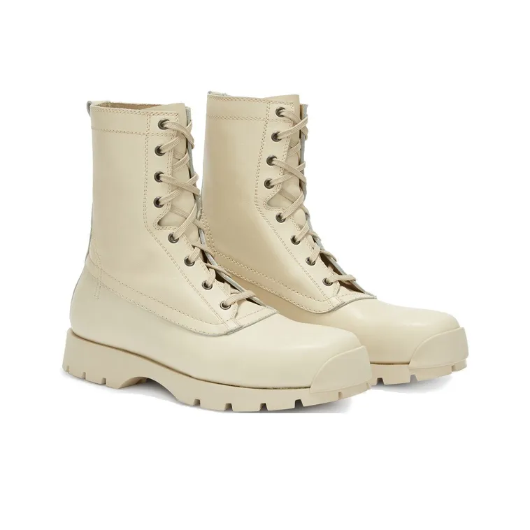 JIL SANDER Ankle Boots Men Beige-1