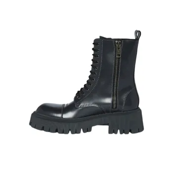 Balenciaga Tractor 20mm Booties 'Fossil Grey' Women's