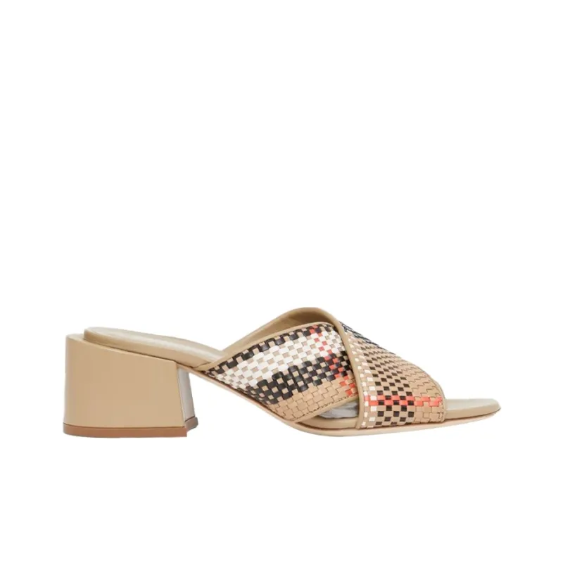 Burberry Vintage Block Heel High Heels Women's-1