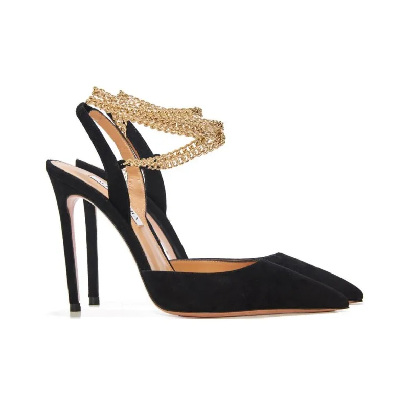 AQUAZZURA Flash 105mm Pumps-4
