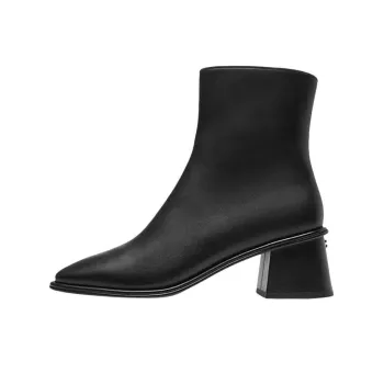 COACH Gigi Ankle Boots 5.5cm Women's Black