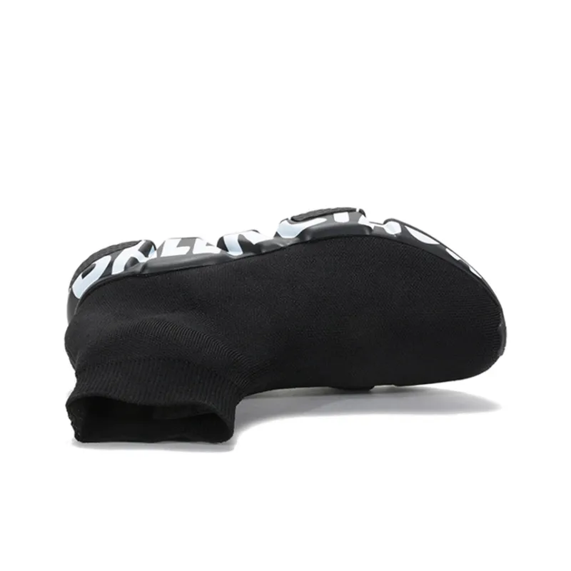 Balenciaga Speed Graffiti Black White Women's-4
