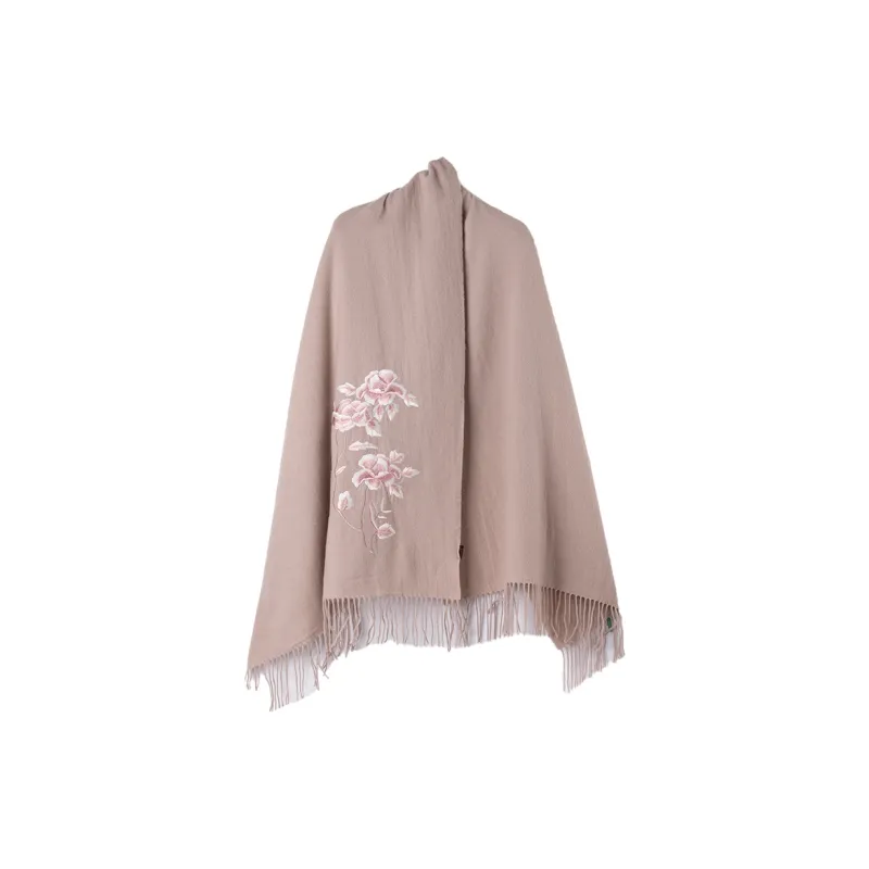 Shanghai Story Sheep Wool Knit Scarves Women's-0