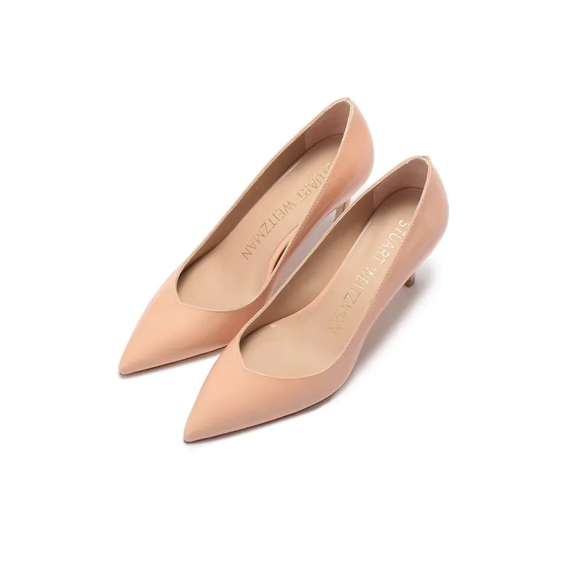 Stuart Weitzman/SW Slim Heel High Heels 7cm Women's Skin Pink-2