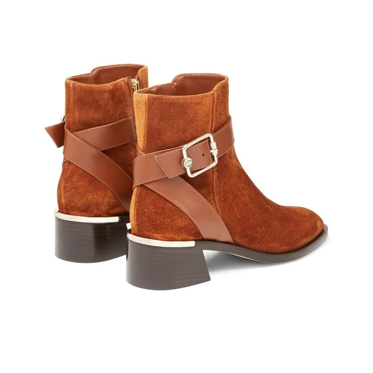 Jimmy Choo Clarice Fashion Ankle Boots Women's Umber-2