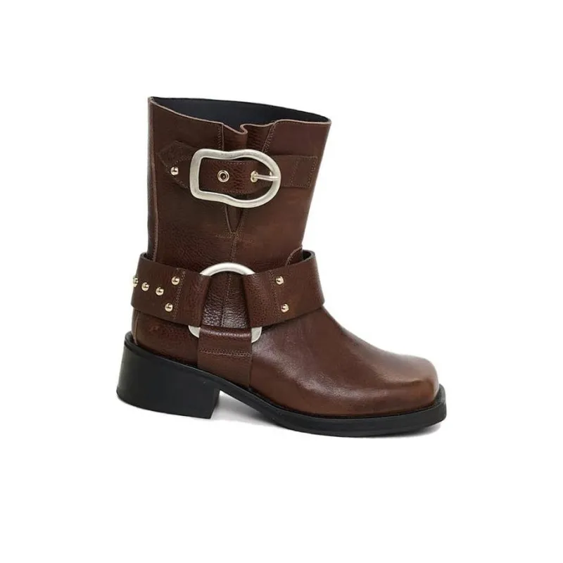 DOROTHEE SCHUMACHER Stud-embellished Leather Boots-4
