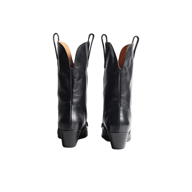 R13 Harness Ankle Boots Women's Black-4