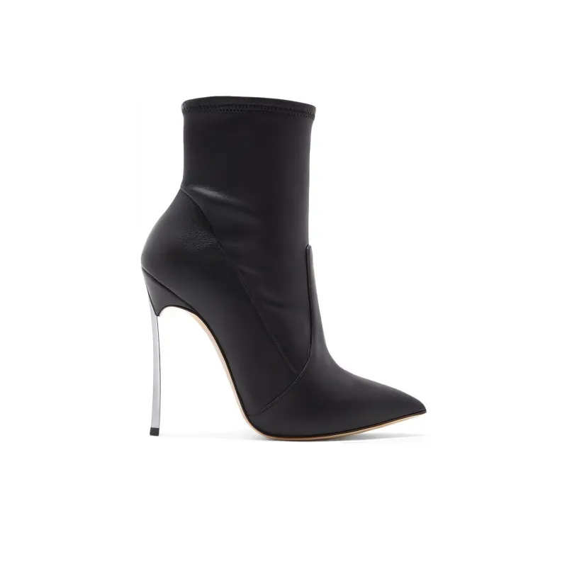 Casadei Blade 130mm Leather Boots-1