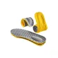 Yellow Gray[2 Pack]Super Soft Latex | Sports Shock Absorbers