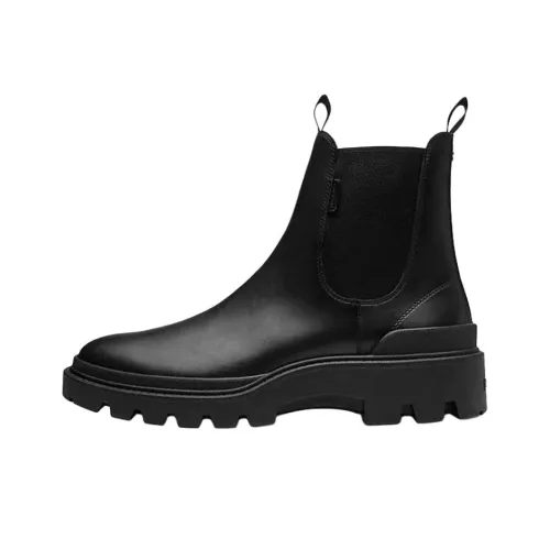 COACH Short Chelsea Boots Men's Black