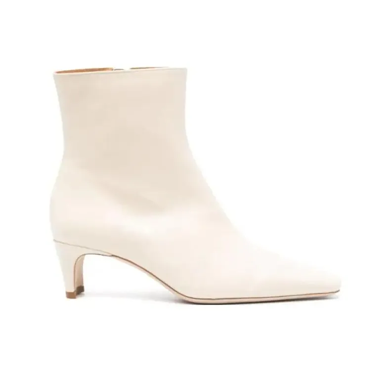 Staud Almond toe 70mm Leather Boots Women's-1