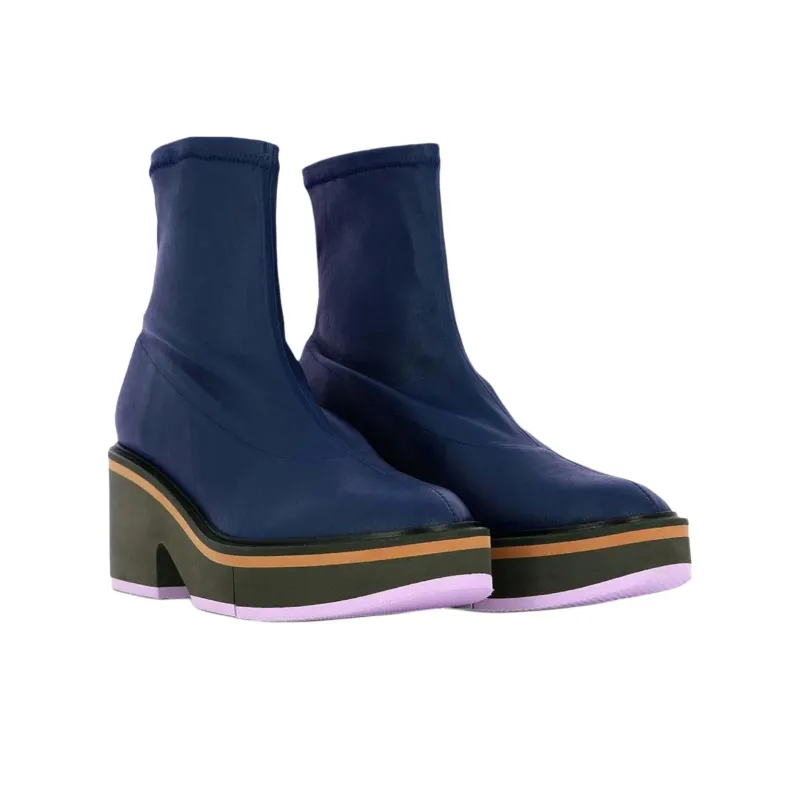CLERGERIE ALBANE Ankle Boots 7.5cm Women's Blue-2