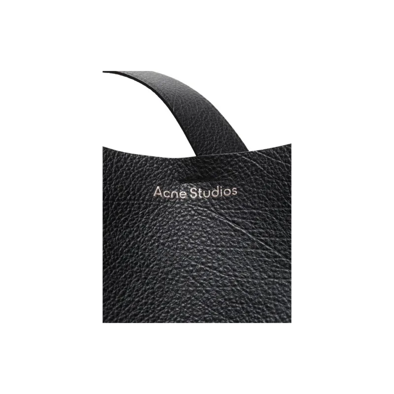Acne Studios Musubi Calfskin Shoulder Bag Mini Women's Black-3