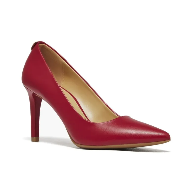 MICHAEL KORS Dorothy Slim Heel High Heels Women's Red-2