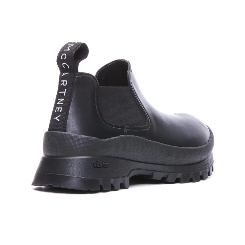 Stella McCartney Logo Pull-tab Chelsea Boots-3