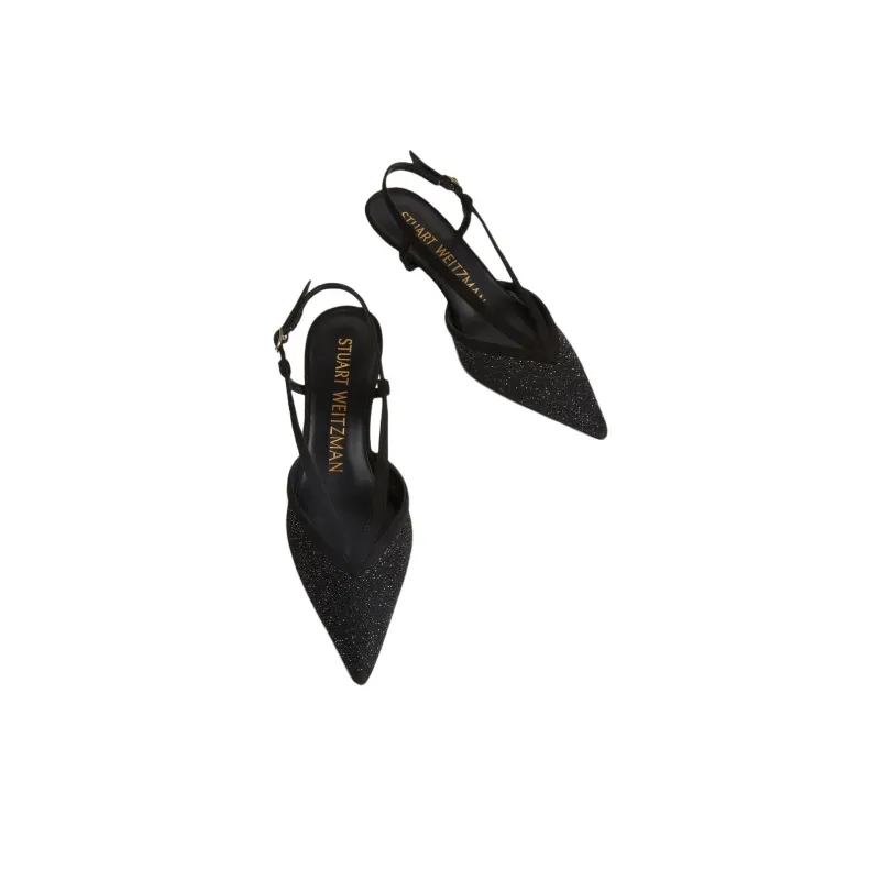 Stuart Weitzman/SW Noche Slim Heel High Heels 5cm Women's Black-3