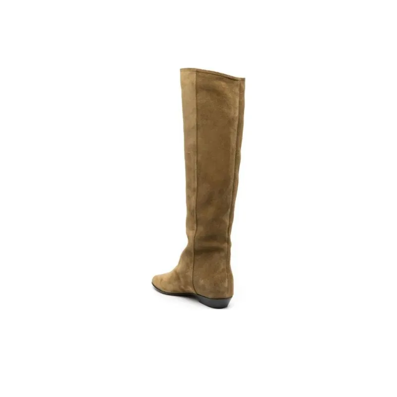 ISABEL MARANT Skarlet Suede Knee Boots-4