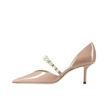 Jimmy Choo Aurelie Slim Heel High Heels 6.5cm Women's Light Pink