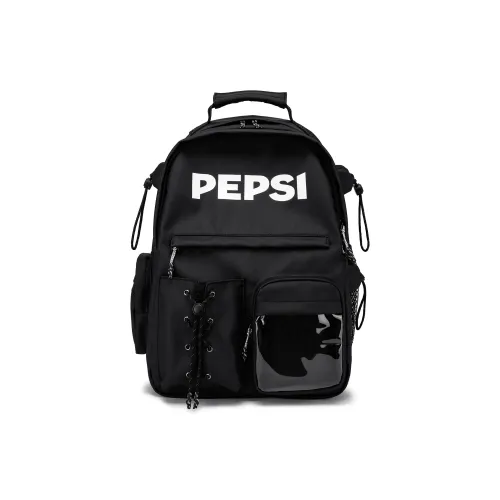 Pepsi Membrana Dermalis Backpack Large Size Unisex White/Black