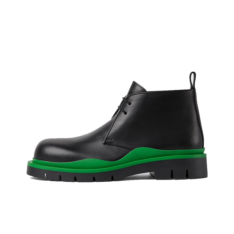 Bottega Veneta Tire Desert Boot Black Green - Cheap Rcj