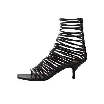 TOTEME Stylish Sandal 3cm Women's Black