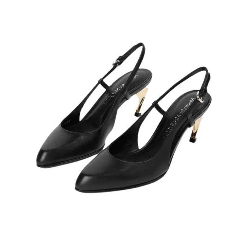 Alexander McQueen Armadillo 65mm Slingback Pumps-3