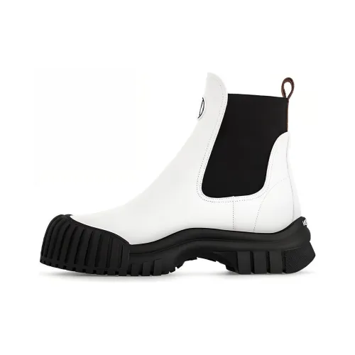 LOUIS VUITTON Ruby Flat Ankle Boots 'White' Women's