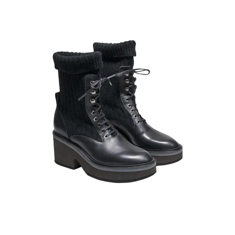 CLERGERIE Ancel Ankle Boots 7.5cm Women's Black-2