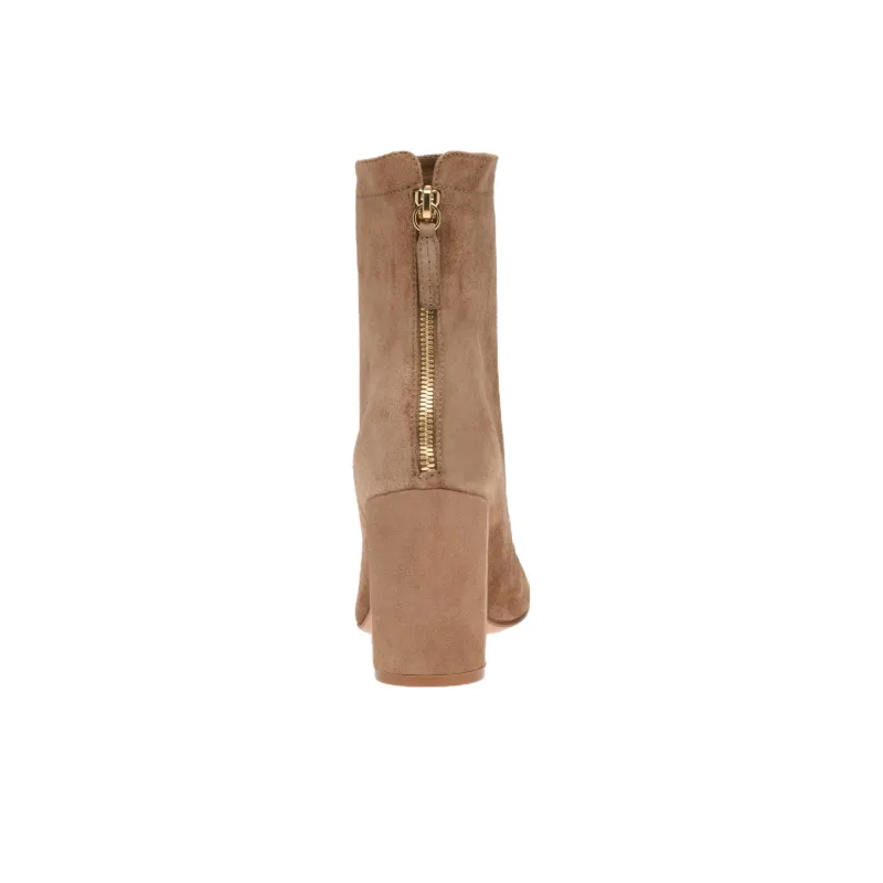 GIANVITO ROSSI Bellamy 85mm Suede Ankle Boots-4