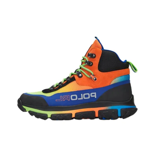 Polo Ralph Lauren Adventure 300 Ankle Boots Men's Orange