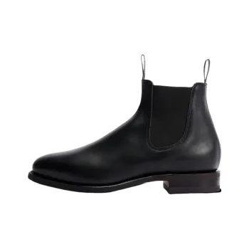 R.M.WILLIAMS Short Chelsea Boots 4.5cm Men's Black