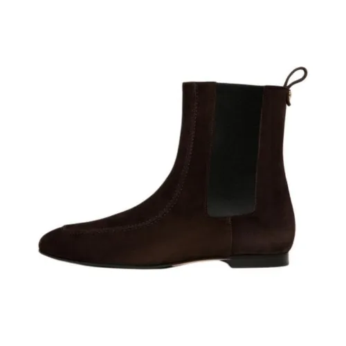 BALLY Short Chelsea Boots Women's Brown