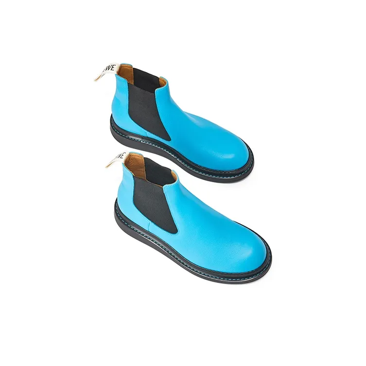 LOEWE Chelsea Boots Men's Blue Black-3
