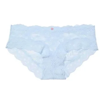 Victoria's Secret 24 Big Show Collection DREAM ANGELS Underpants Women's 1 Pack Clear Blue