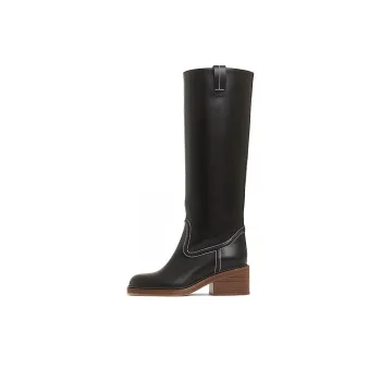 Chloé 60mm Heeled Leather Boots