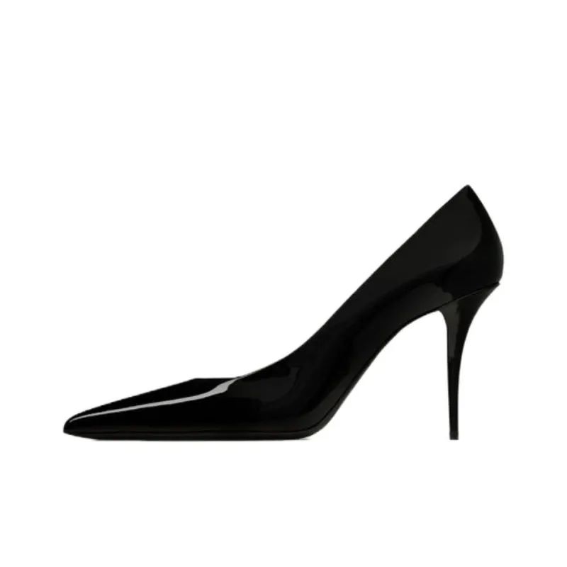 SAINT LAURENT Norma Pointed Toe Pumps-0