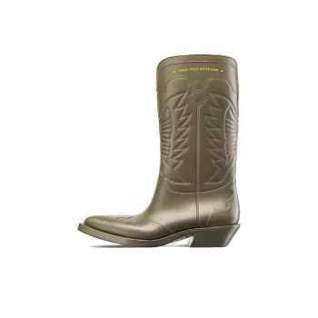 DIOR WIND Ankle Boots Women's Green