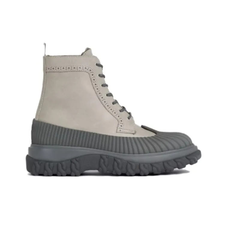 THOM BROWNE· Short Martin Boot Men's Dark Gray-1