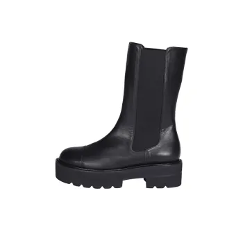 stuart weitzman Leather Elastic panel Boots