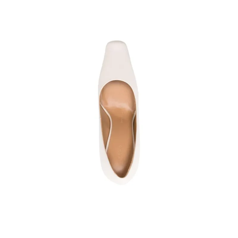 JW Anderson 105mm Sculpted-heel Leather Pumps-3
