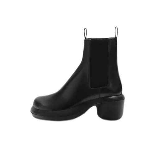 JIL SANDER Elasticated-panel Leather Boots
