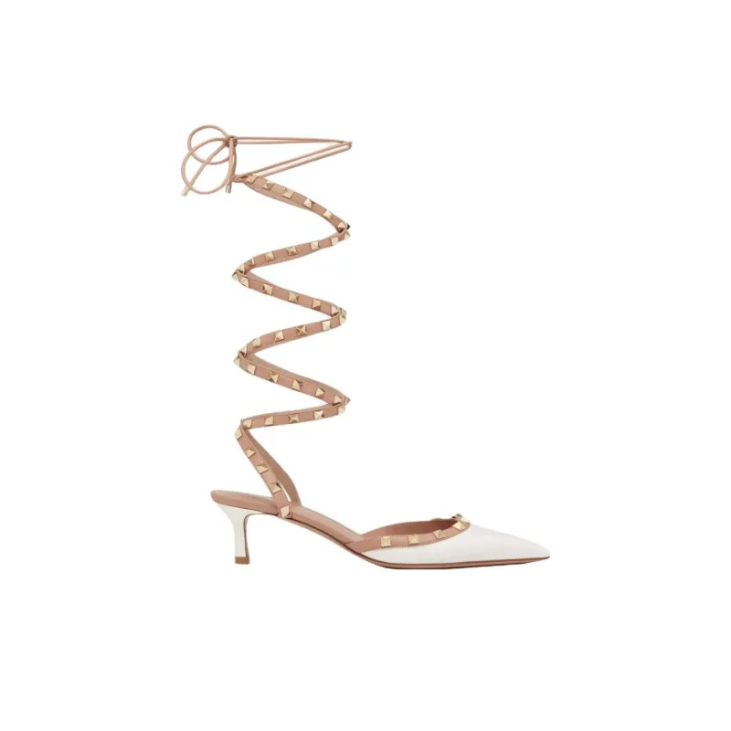 Valentino Garavani Rockstud 50mm Patent-leather Pumps-1