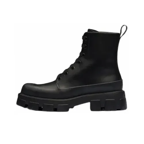 PRADA Ankle Boots Men Black