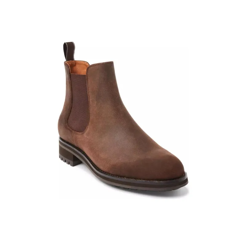 Polo Ralph Lauren Bryson Short Chelsea Boots Men's Brown-2