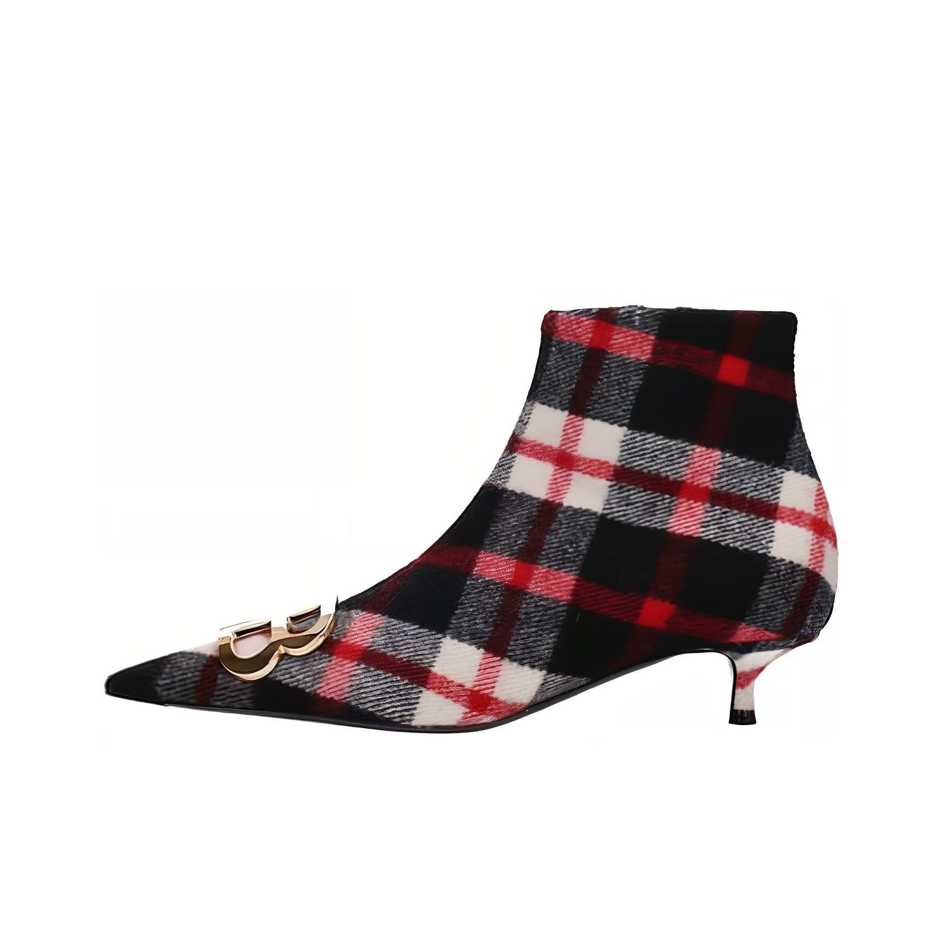 Balenciaga boots womens red on sale