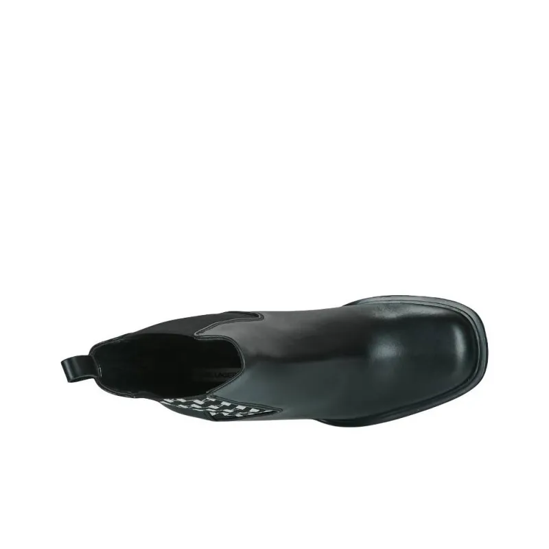 KARL LAGERFELD Crew Chelsea Boots Women's Black-4