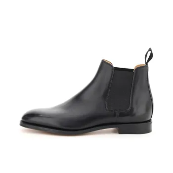 JOHN LOBB Ankle Length Chelsea Boots Men's Black