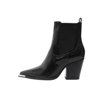 Schutz Short Chelsea Boots Women's Black