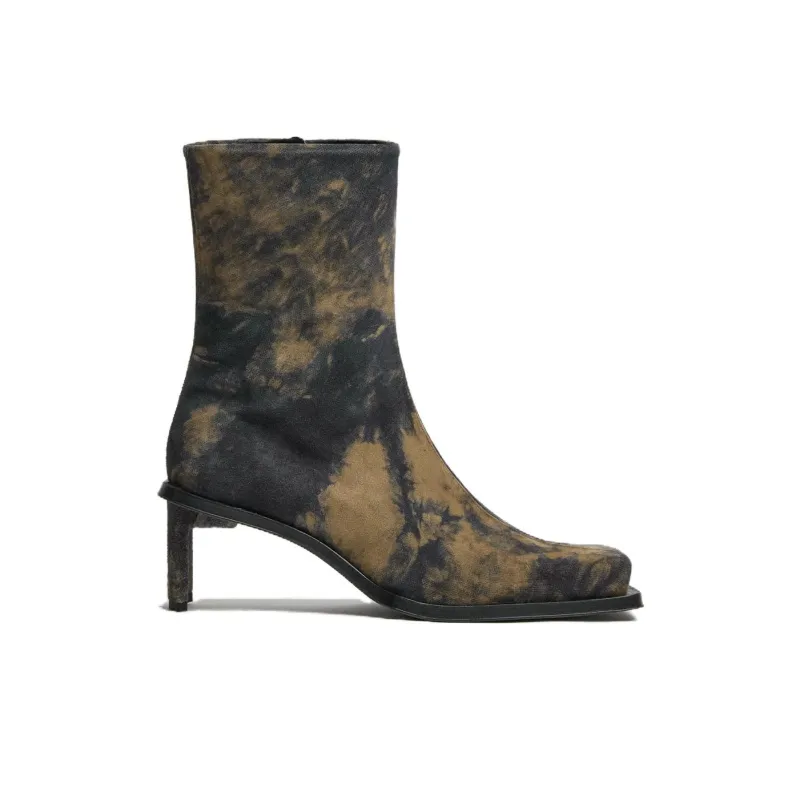 MIISTA Ankle Boots 6cm Women's Umber-1